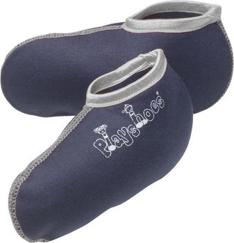 Playshoes Schuhsocke Stiefel-Socke marine grau 189991-785