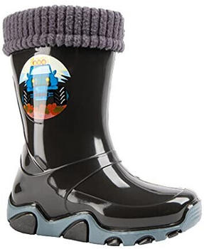 Demar Gefütterte Kinder Gummistiefel STORMER LUX graphit