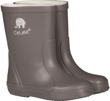CeLaVi Kinder Gummistiefel Basic Wellies Solid Grey-27