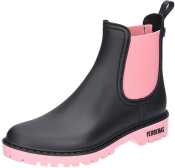 VERBENAS Gummistiefel mate negro antique
