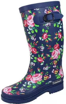 Bockstiegel Julia modischer Damen-Gummistiefel dk-blau multi Bockstiegel Julia modischer Damen-Gummistiefel dk-blau multi