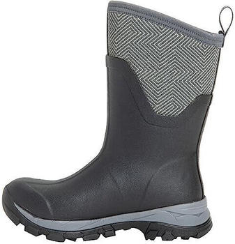 Muck Boots Arctic Ice Mid AGAT Gummistiefel schwarz grau geometrisch