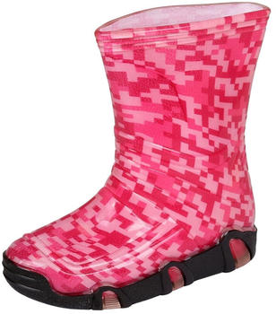 Sarcia.eu Mädchen-Gummistiefel rosa rutschfeste Sohle ZETPOL 27-28