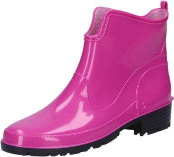 Bockstiegel Saskia PVC Damen-Halbstiefel fuxia