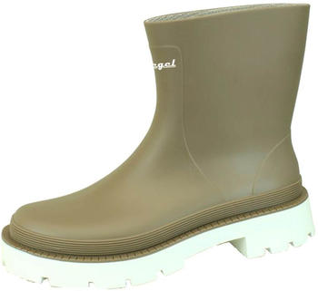 Bockstiegel Bootie Gummistiefel Ramona zweifarbig cappuccino-weiß