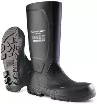 Dunlop Sicherheits-Gummistiefel Acifort Jobguard S5 schwarz
