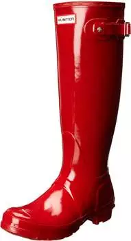 Hunter Original Tall Gloss Military Red