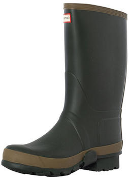 HUNTER Field Gardener Tall Rubber Dark Olive Clay