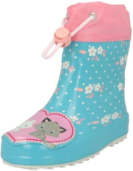Beck Kätzchen Gummistiefel türkis