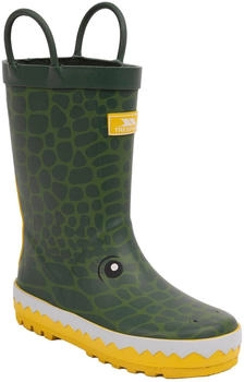 Trespass Kinder Gummistiefel Krokodil TP6775 grün gelb