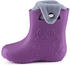 Ladeheid Kinder Gummistiefel gefüttert LA-CA-04 lila grau
