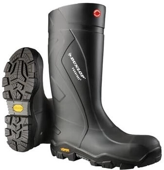 Dunlop Purofort Expander Full Safety Gummistiefel schwarz Dunlop Purofort Expander Full Safety Gummistiefel schwarz