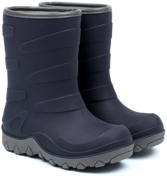 Mikk-Line Gummistiefel Wollfutter blau