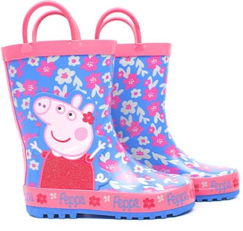 Peppa Pig Gummistiefel Flower rosa blau