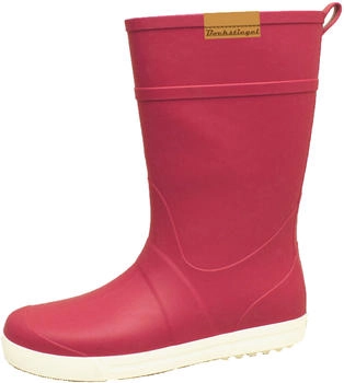 Bockstiegel Gummistiefel Silke halbhoher Regenstiefel rot weiß Bockstiegel Gummistiefel Silke halbhoher Regenstiefel rot weiß