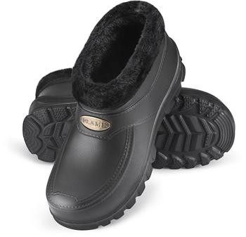 Strobl Gef&uuml;tterte Gummistiefel A16 schwarz