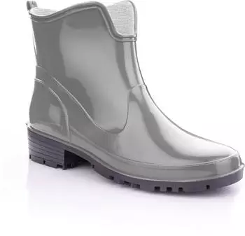 Lemigo Gummistiefeletten kurze Gummistiefel Elke Graphit