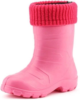 Ladeheid Kinder Gummistiefel gef&uuml;ttert LA845KIDS rosa pink