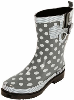 MADSea Gummistiefel Ocean oliv Punkte Halbschaft