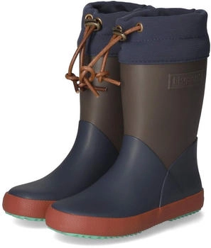 Bisgaard Gummistiefel Kinder NORDIC blau Schnellverschluss Wechseldecksohle