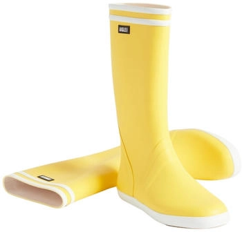 Aigle Goeland 2 Gummistiefel gelb weiß