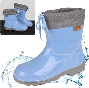 Sarcia.eu LEMIGO KIMMY Kindergummistiefel blau schwarz