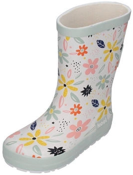 Koel Wellie Kids Bare Print white flowers
