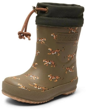 Bisgaard Gummistiefel braun orange schwarz offwhite