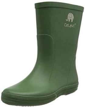 CeLaVi Basic Wellies-solid Gummistiefel Elm Green