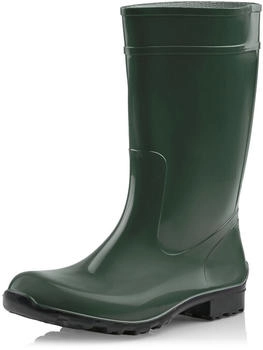 Ladeheid Gummistiefel LA-967 flaschengr&uuml;n schwarz