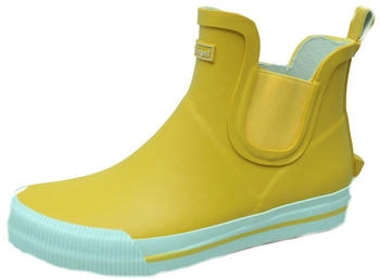 Bockstiegel Momo Gummistiefel gelb-weiß Bockstiegel Momo Gummistiefel gelb-weiß