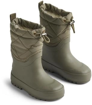 Wheat Kid's Thermo Snowboot Drizzle Gummistiefel oliv