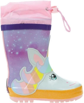 Playshoes Gummistiefel Einhorn flieder