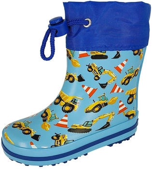 Beck Minibagger Gummistiefel hellblau