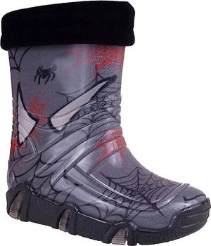 Goldkids Regenstiefel gefüttert Uni Spinne 25