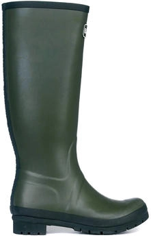Barbour Abbey Damen Stiefel dunkelgrün schwarz