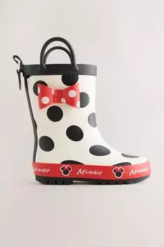 Next Fashion Minnie Mouse™ Rain Boots with Flap