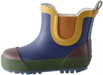 Next Fashion Short Rain Boots new navy colourblock