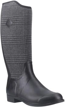 Muck Boots Derby Tall schwarz/karo