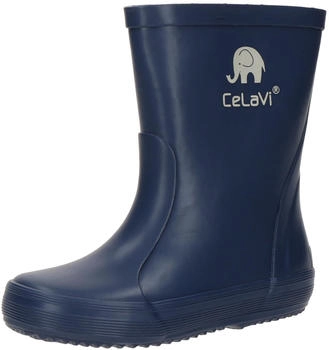 CeLaVi Rain Boots dunkelblau/hellgrau