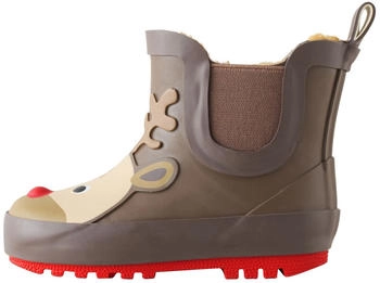 Next Fashion Short Rain Boots brown reindeer