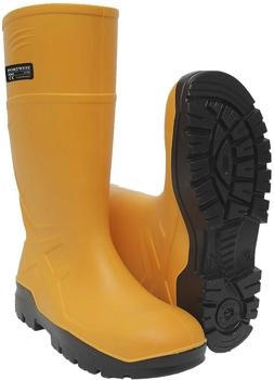 Portwest Polyurethane Safety Wellington Boots S5 CI FO (FD95) gelb