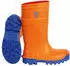 Feldtmann Techno Boots PU Safety Rubber Boots Navesti (35337) orange/blau