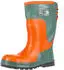Feldtmann Techno Boots PU Safety Rubber Boots Navesti (35337) orange/blau