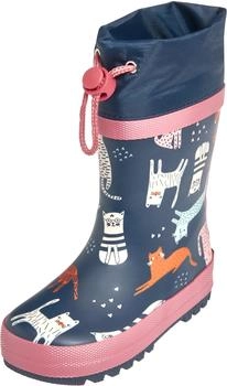 Playshoes Rain Boots Rubber Boots, Allover Cats allover katzen
