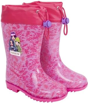 Perletti Rainbow High Rain Boots rosa