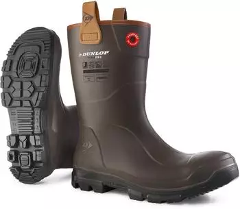 Dunlop Purofort RigPRO Full Safety (LJ2HX42) dunkelbraun