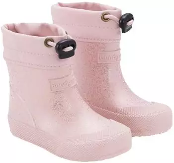 Bundgaard Malik Winter Barefoot Rubber Boots rosa