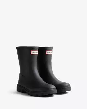 Hunter Downpour Short Insulated Boot schwarz