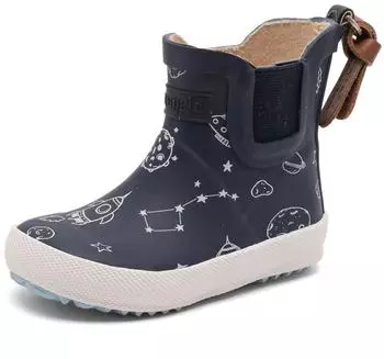 Bisgaard Baby Rubber Rain Boot to the moon